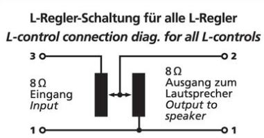 monacor lp-100-8 front schema